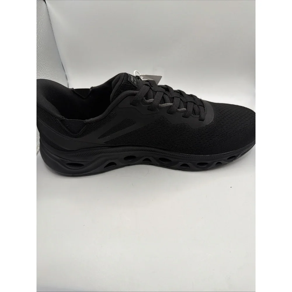 Skechers hands-free swift Fit men's Slip On Black No Bending Shoe. Size 10.5 New